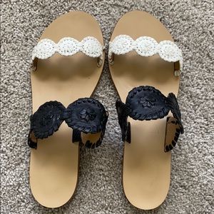 Jack Rogers slide ons